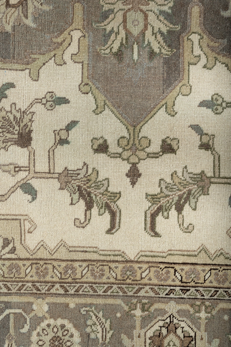 Vintage Distressed Heriz 280x242cm