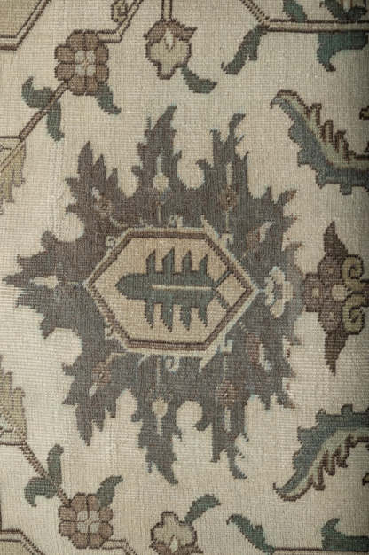 Vintage Distressed Heriz 280x242cm