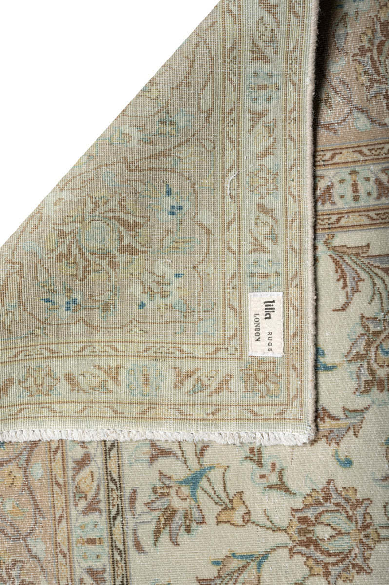 Vintage Distressed  Kashan 322x220cm