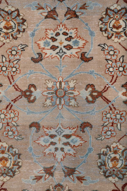 Vintage Distressed Yazd 370x301cm