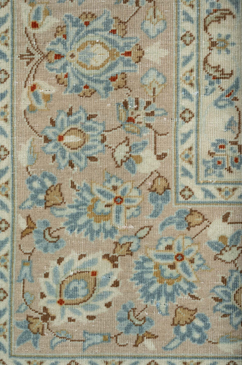 Vintage Distressed Kashan 297x197cm