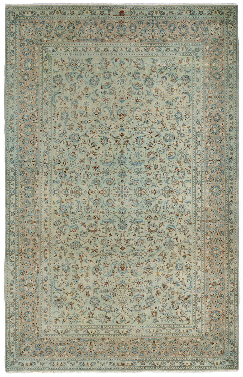 Vintage Distressed Kashan 297x197cm