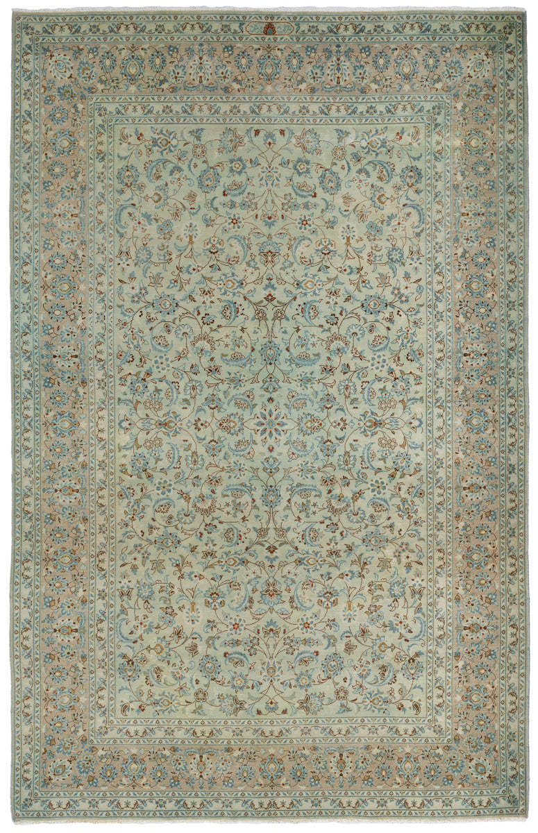 Vintage Distressed Kashan 297x197cm