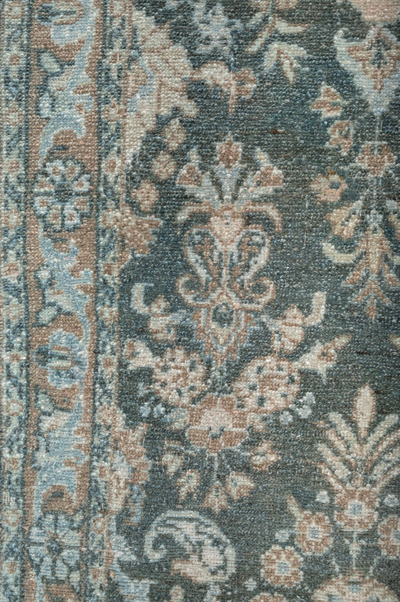 Vintage Distressed Sarouk Runner 552x75cm