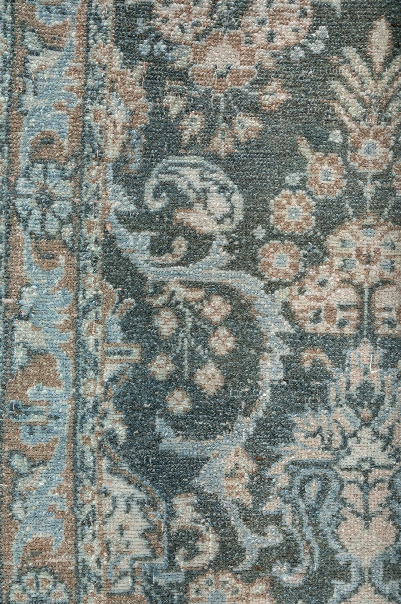 Vintage Distressed Sarouk Runner 552x75cm