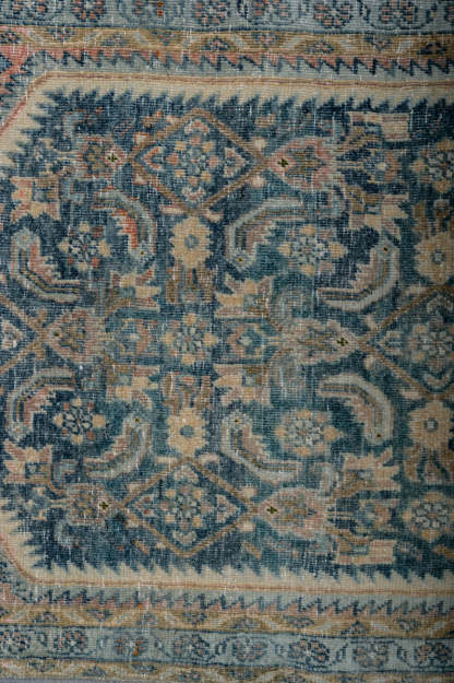 Vintage Distressed  Malayer Runner 314x87cm