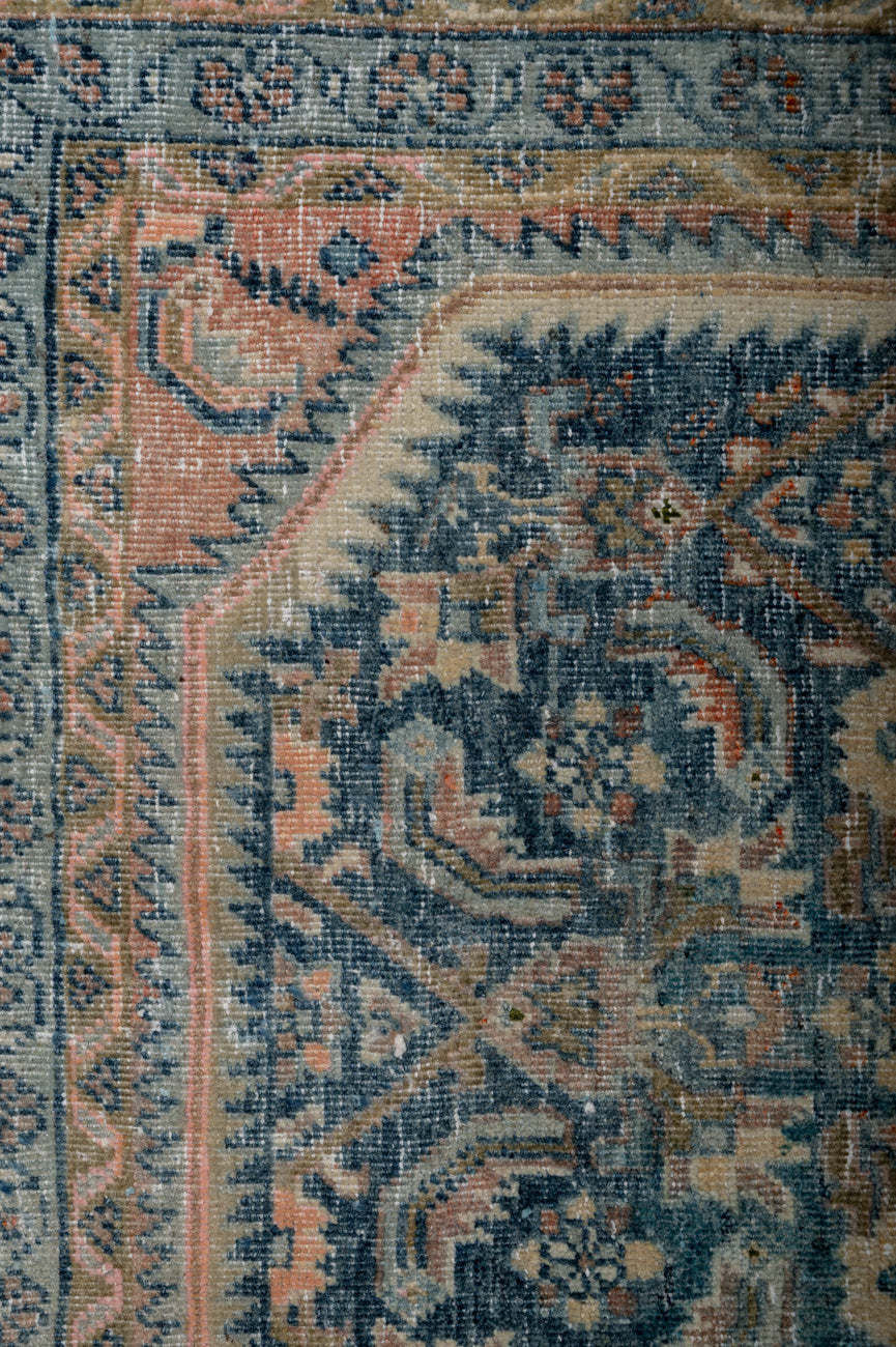Vintage Distressed  Malayer Runner 314x87cm