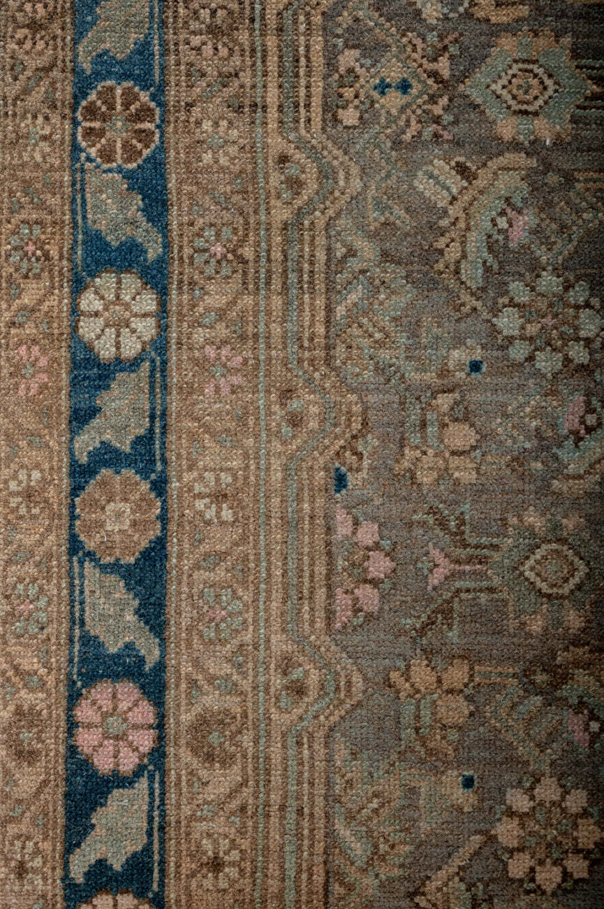 Vintage Distressed  Malayer Runner 293x111cm