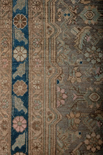 Vintage Distressed  Malayer Runner 293x111cm