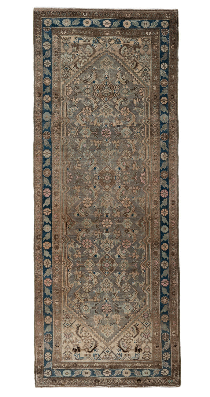 Vintage Distressed  Malayer Runner 293x111cm