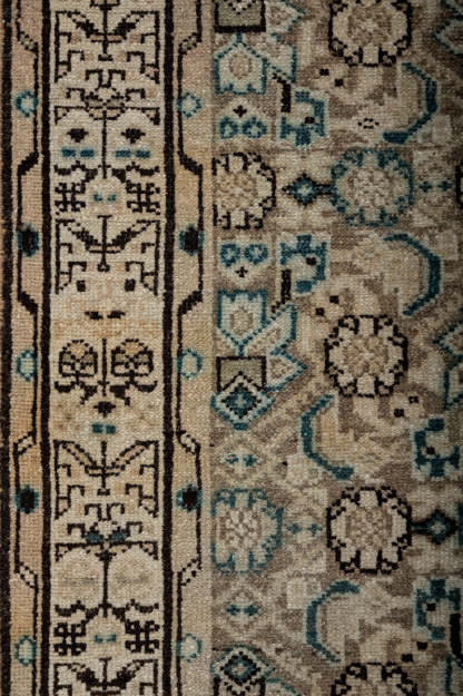 Vintage Distressed Sarouk Runner 502x80