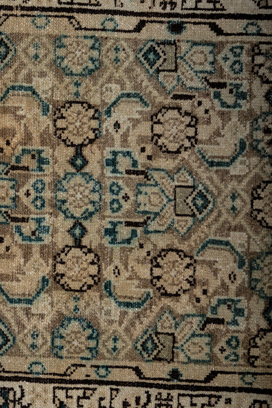 Vintage Distressed Sarouk Runner 502x80