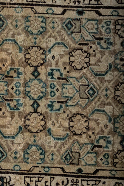 Vintage Distressed Sarouk Runner 502x80
