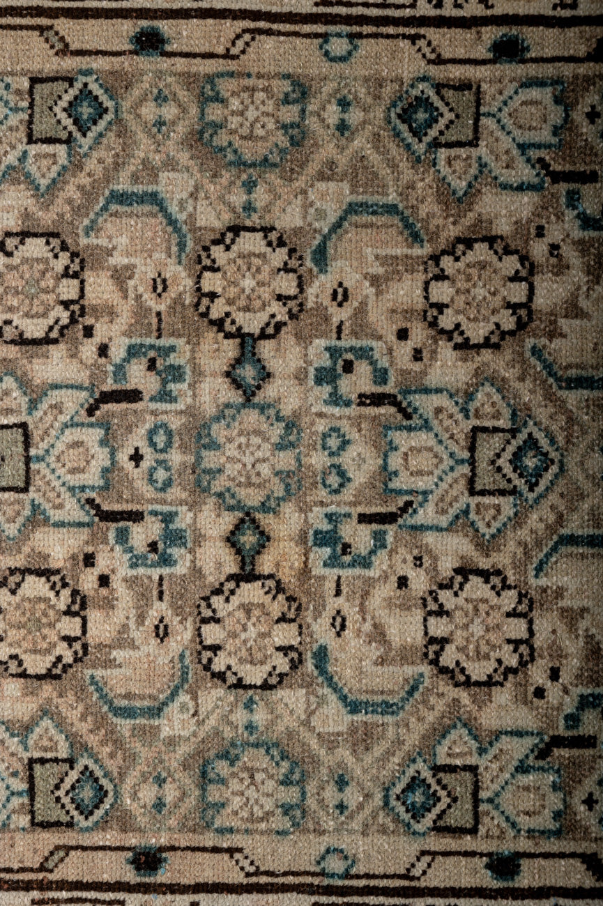 Vintage Distressed Sarouk Runner 502x80