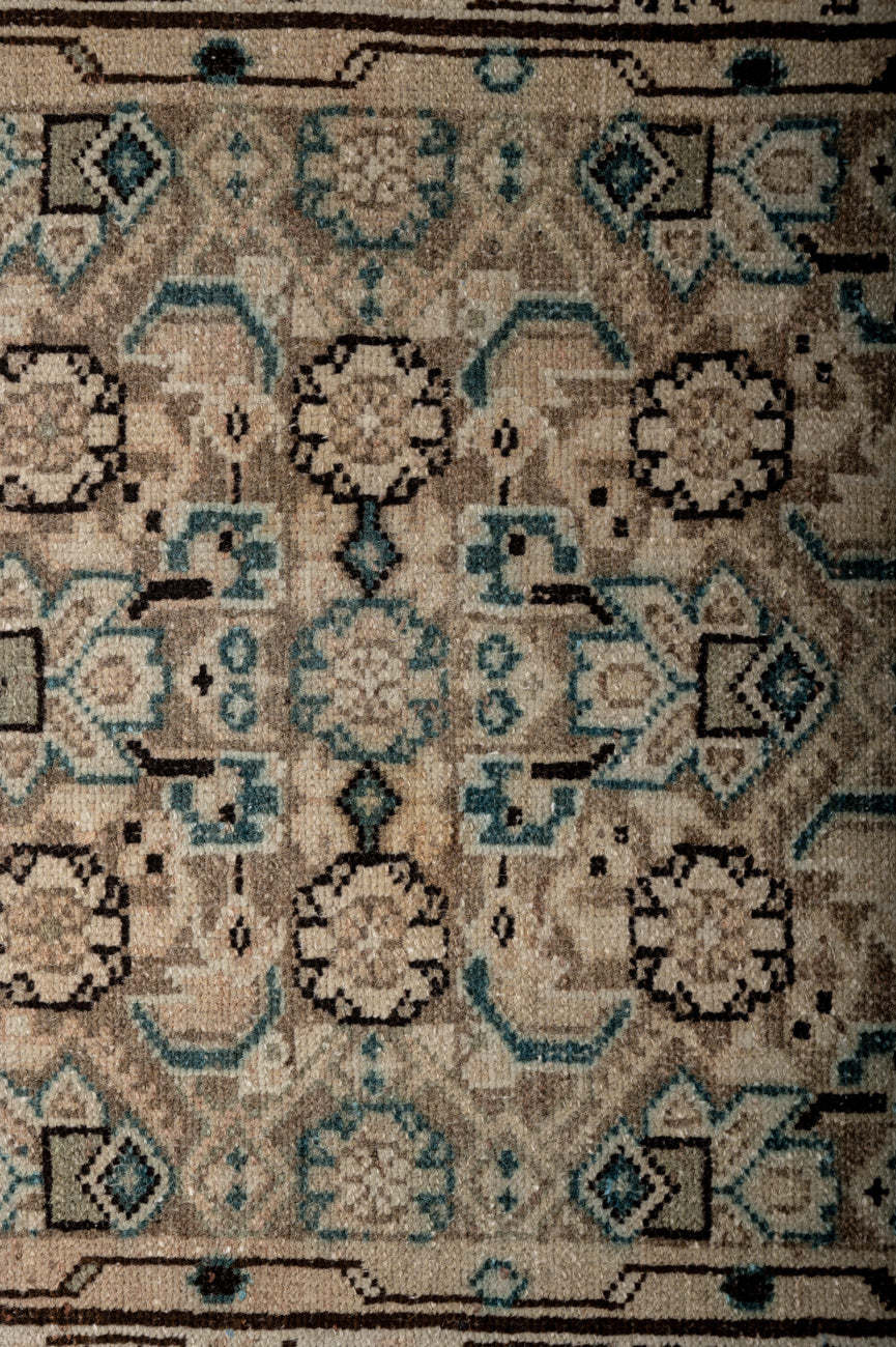 Vintage Distressed Sarouk Runner 502x80