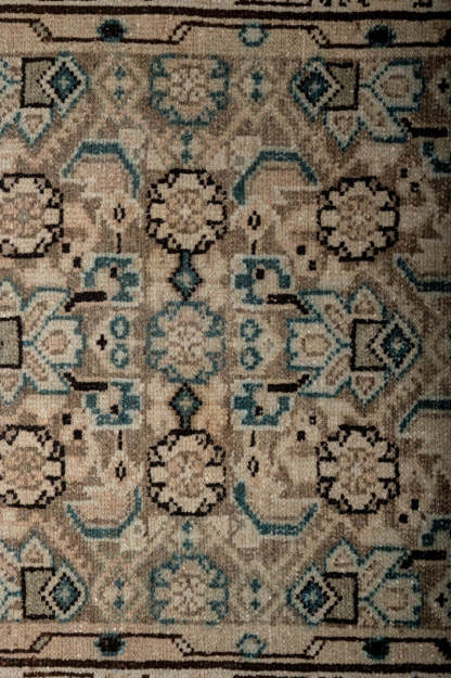 Vintage Distressed Sarouk Runner 502x80