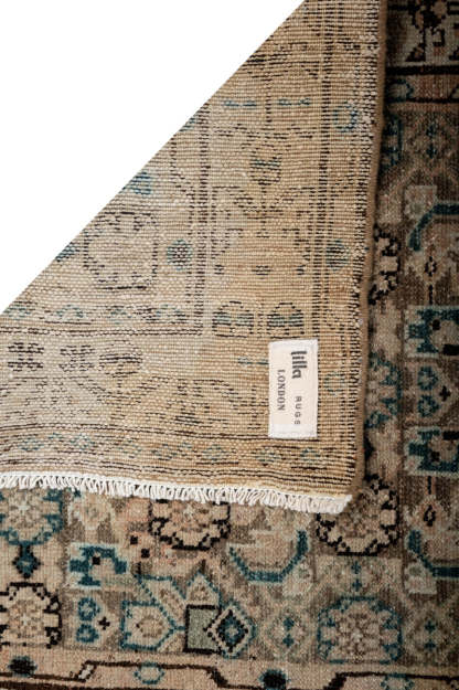Vintage Distressed Sarouk Runner 502x80