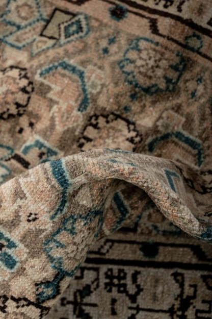 Vintage Distressed Sarouk Runner 502x80