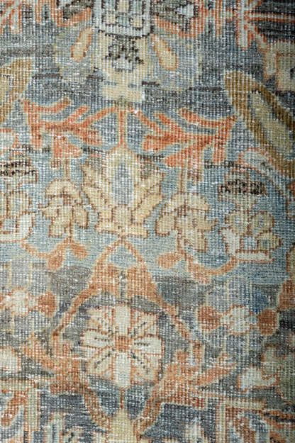 Vintage Distressed  Malayer Runner 395x100cm