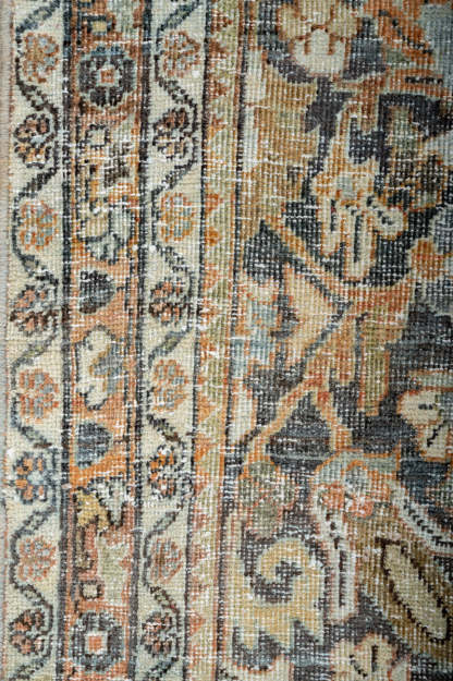 Vintage Distressed  Malayer Runner 395x100cm