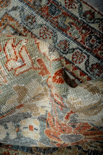 Vintage Distressed  Malayer Runner 395x100cm
