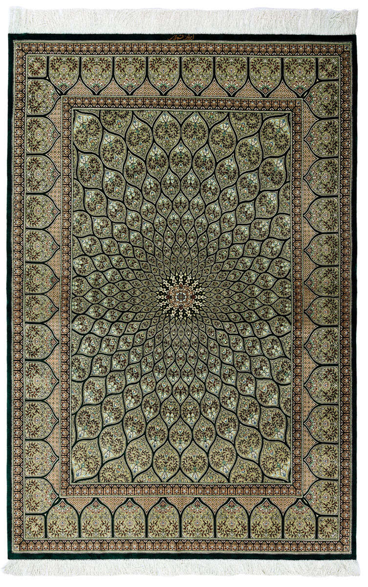 Signed Qum Silk 200x131cm