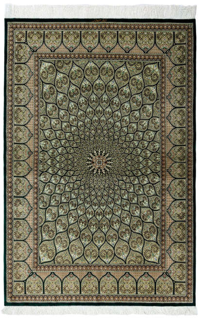 Signed Qum Silk 200x131cm