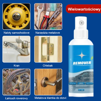 (Usuń każdy rodzaj rdzy w pięć minut) Wysoce wydajny spray do usuwania rdzy