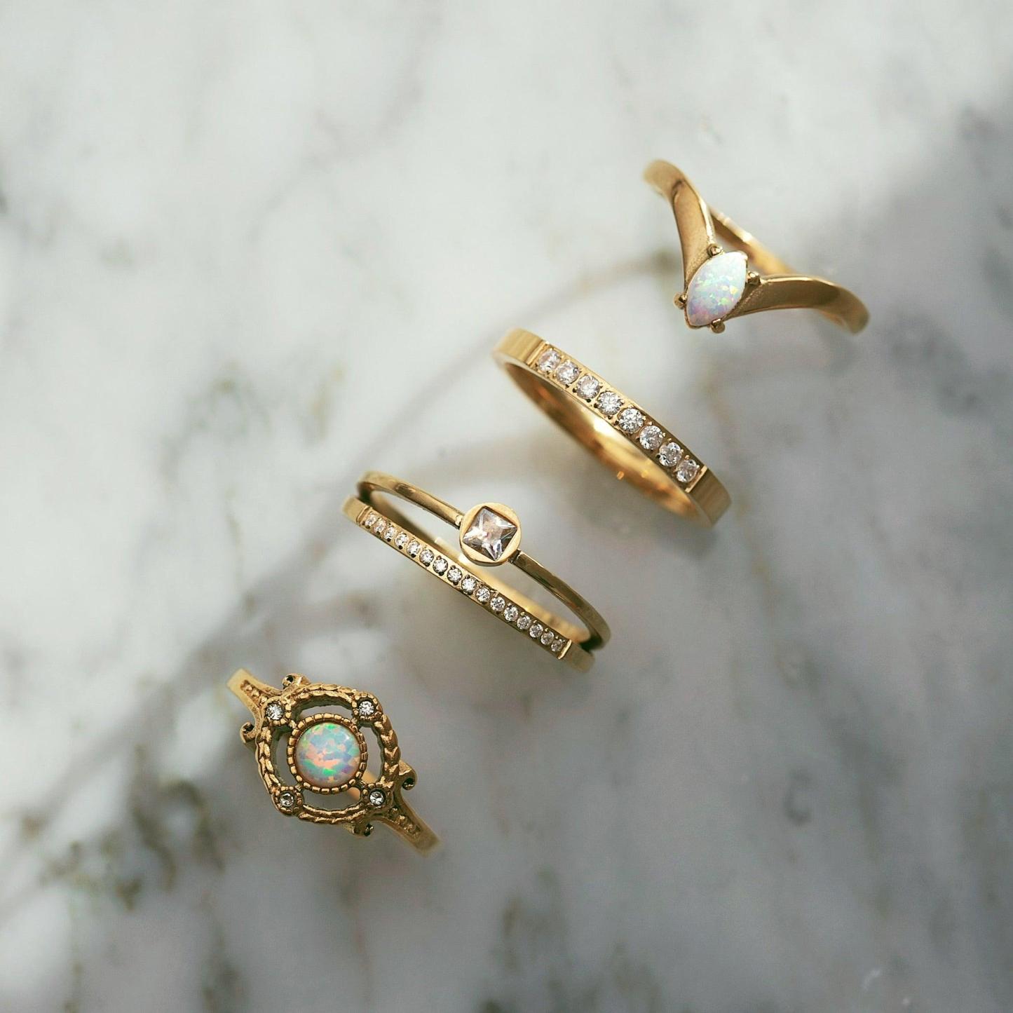 Jolie Opal Ring