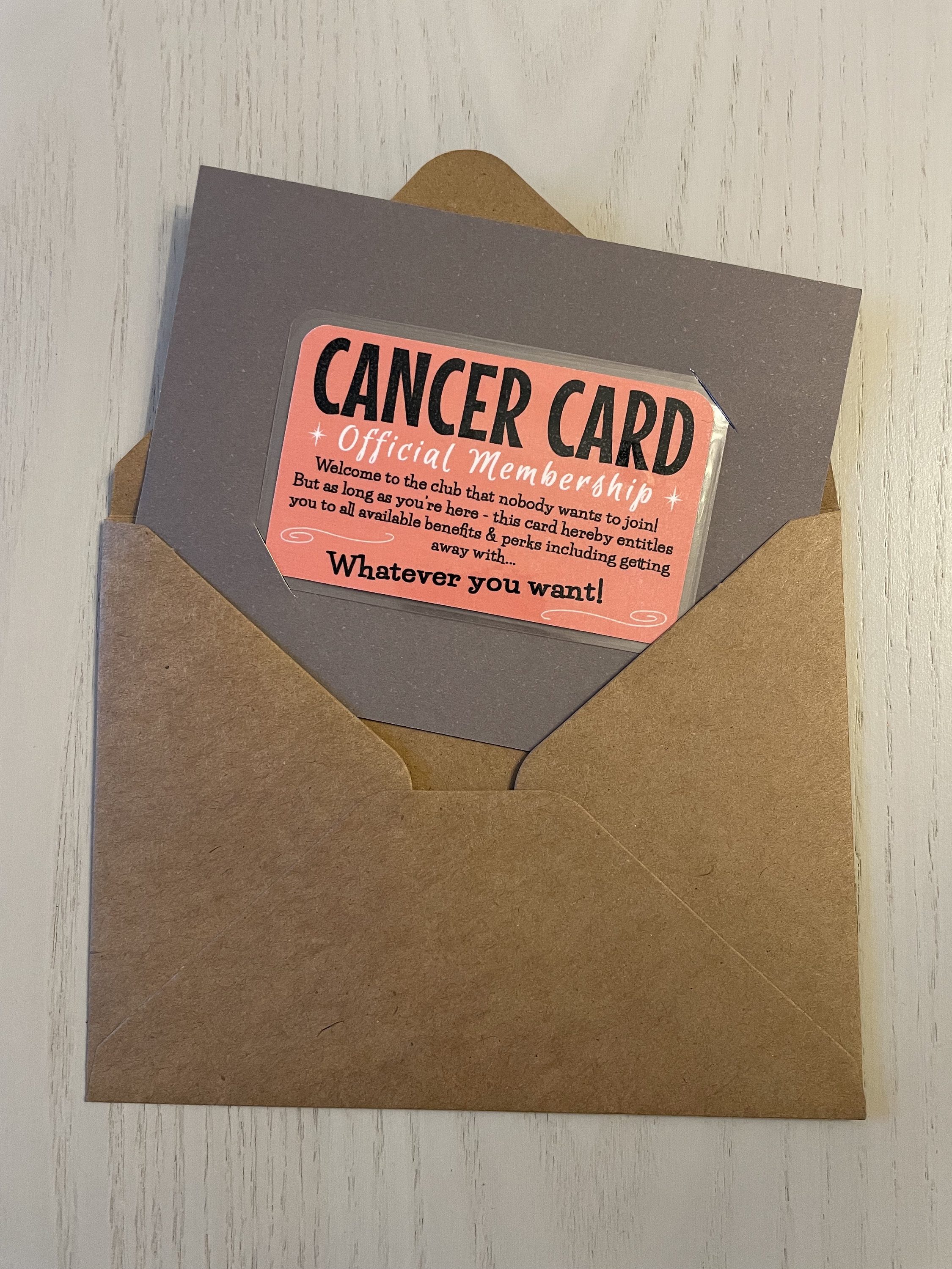 Black Friday 70% Off Sale-❤️Funny Cancer Card🎁