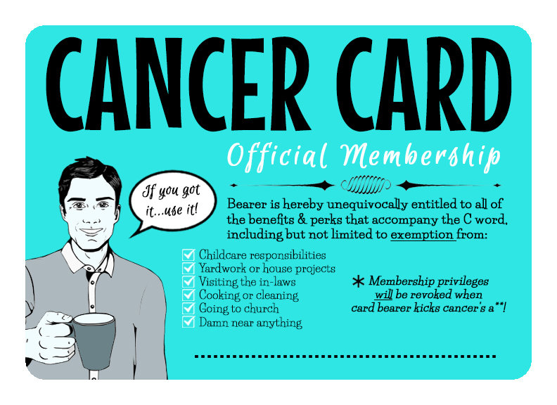 Black Friday 70% Off Sale-❤️Funny Cancer Card🎁