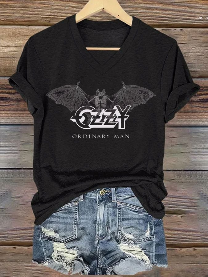 Women's Prince Of Darkness Printed Casual T-Shirt