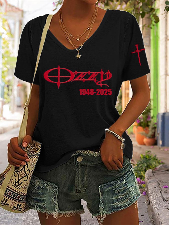 Women's The Father of Heavy Metal Print T-Shirt