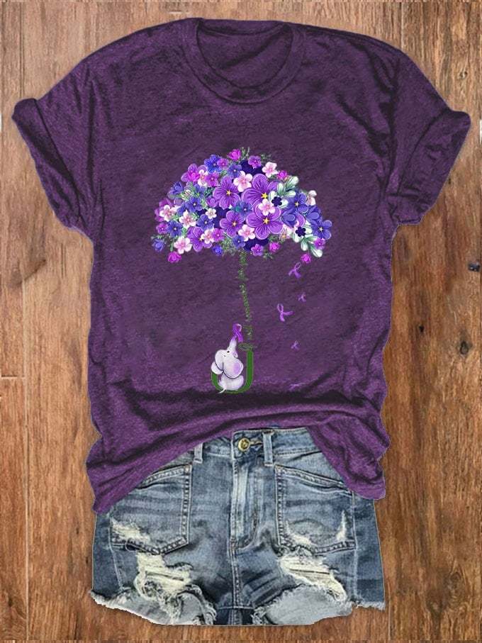Women's I Will Remember For You Dementia Alzheimer's Disease Awareness