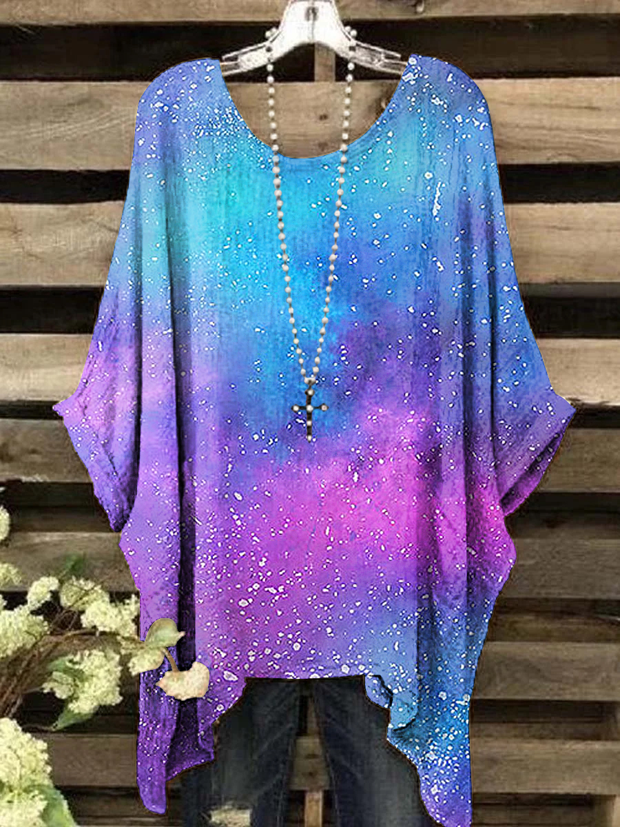 Women's Vintage Graphic Print Top