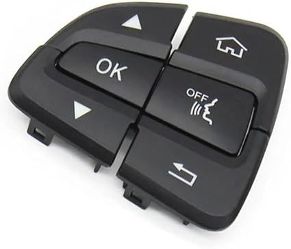 Commutateu Volant Multifo Compatible avec Mercedes pour Benz Classe V pour AMG GT W448 W190 W447 Boutons Et Assemblage De Commande De Volant Multifonctions pour Voiture(Button.Set)