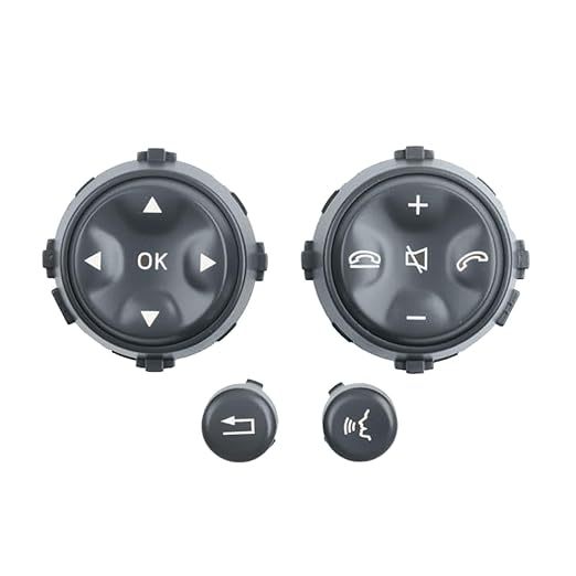 Steering Wheel Button - Switch Control Buttons for Mercedes Benz S CL Class W221 W216 S300 S320 S400 S450.Waterproof Rust Proof Steering Wheel Radio Control Switch Buttons (Yellow)
