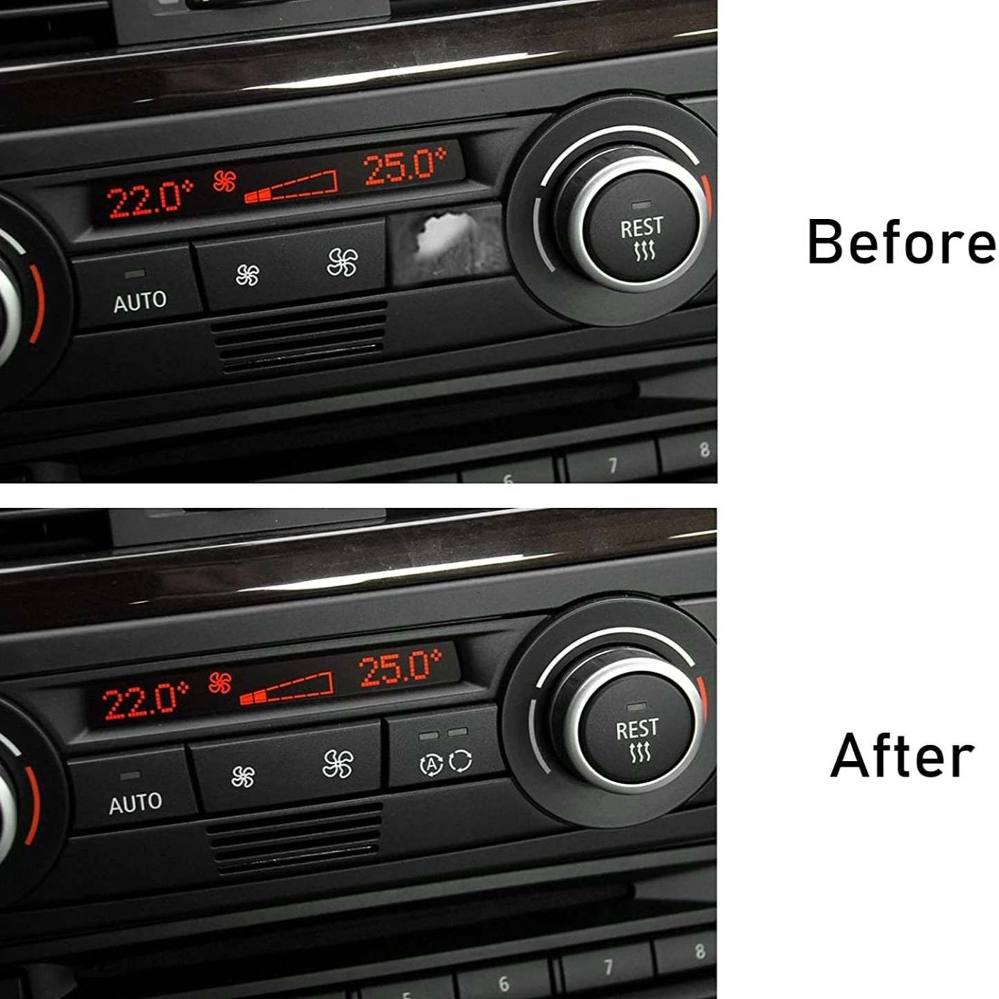 For BMW 1'/3'/X1/X3/X4 Air Recirculation Button Covers | YDSSTORE