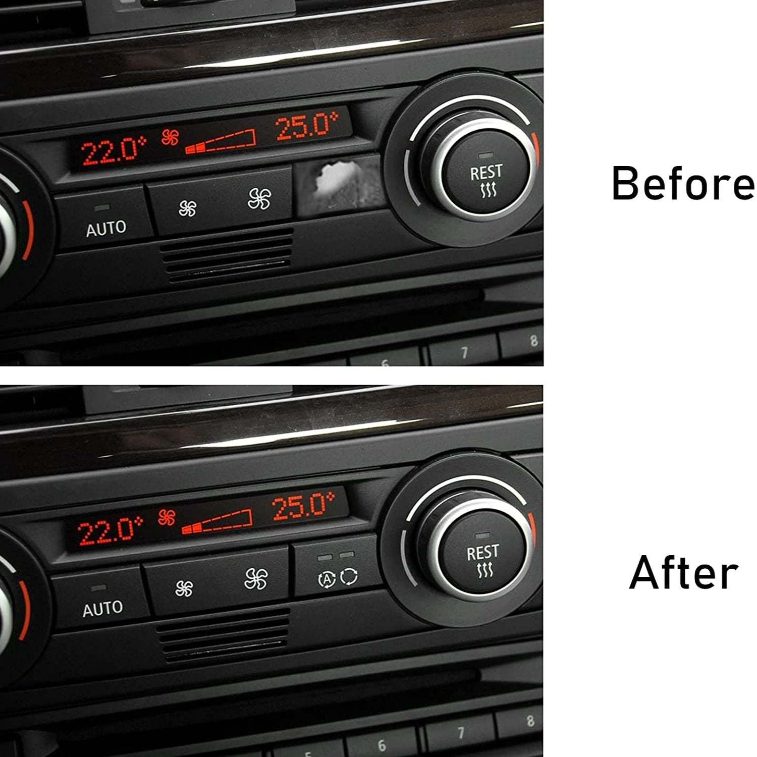 For BMW 1'/3'/X1/X3/X4 Air Recirculation Button Covers | YDSSTORE