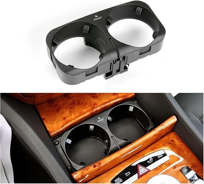 Mercedes W221 W216 Car Front Center Console Drink Cup Holder Fits Inse