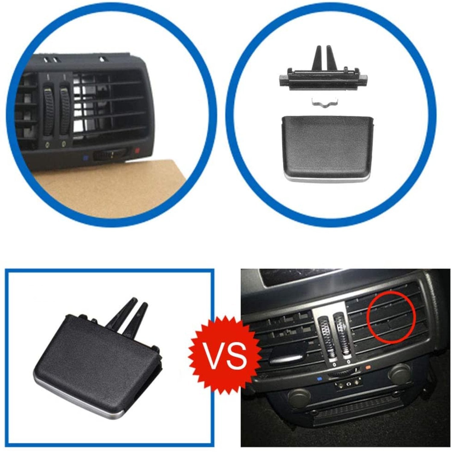 Upgraded For BMW X5/X6 Car Air Vent Tab Replacement | YDSSTORE