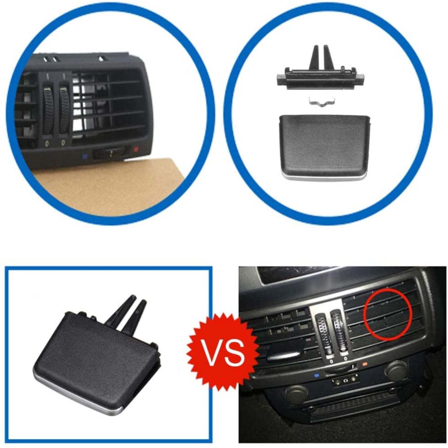 Upgraded For BMW X5/X6 Car Air Vent Tab Replacement | YDSSTORE