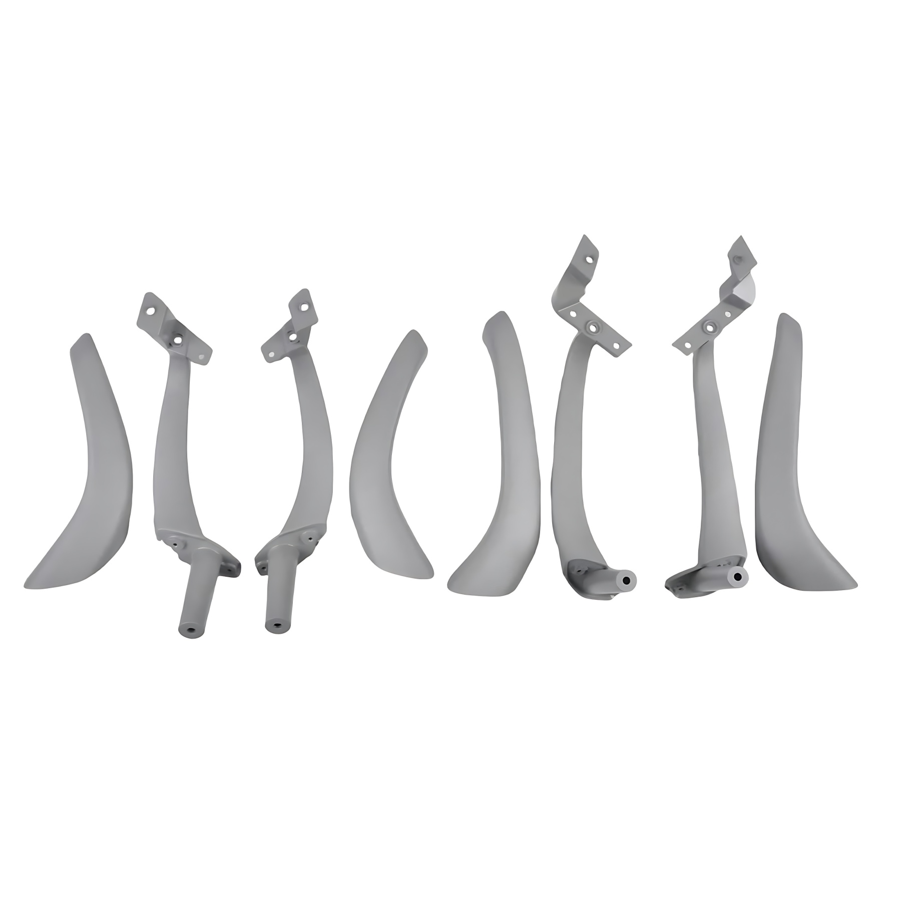 Car Interior Door Handle Cover Parts Kit Mount For 1998-2003 Benz S-Class W220