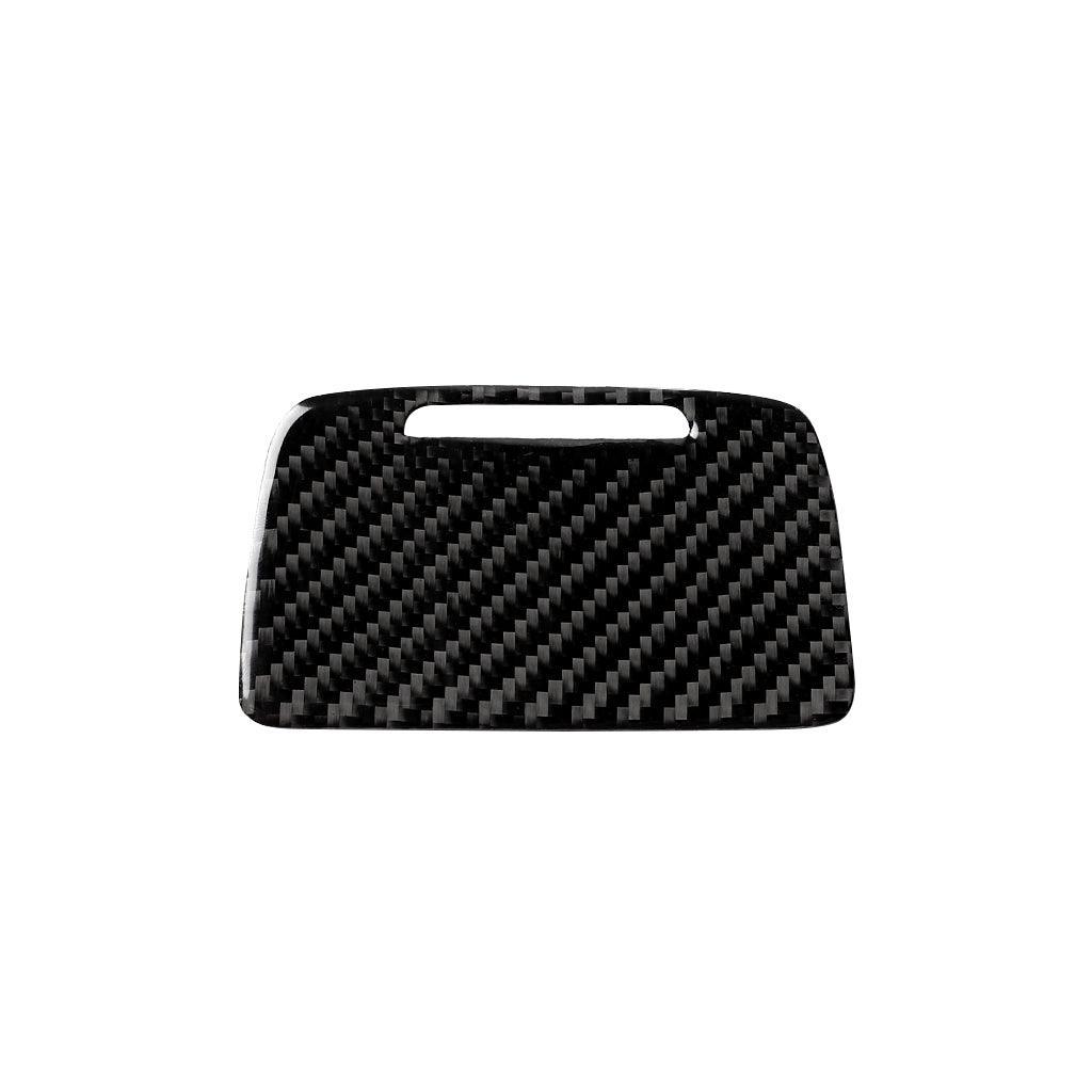 YDSSTORE Compatible Carbon Fiber Ashtray Cover Trim for BMW 5 Series F10 F11 F18 (520i. 528i. 530i. 535d. 535i. 550i) 2011-2017 ( Carbon Fiber. 1PCS)-autoydsstore