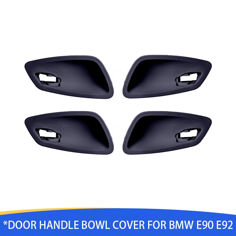 Inner Door Handle Bowl Cover Frame Decor Replacement for BMW 3 Series E90 2005-2012 for BMW E92/E93 Coupe and Convertible 2007-2013 for BMW M3 Coupe and Convertible 2008-2013-autoydsstore