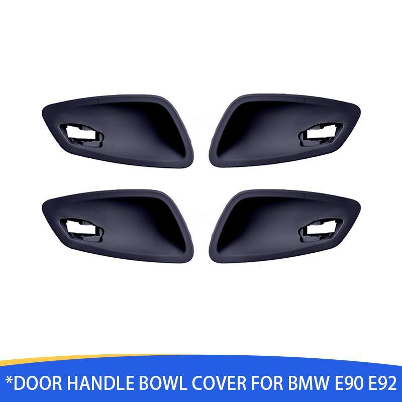 Inner Door Handle Bowl Cover Frame Decor Replacement for BMW 3 Series E90 2005-2012 for BMW E92/E93 Coupe and Convertible 2007-2013 for BMW M3 Coupe and Convertible 2008-2013-autoydsstore