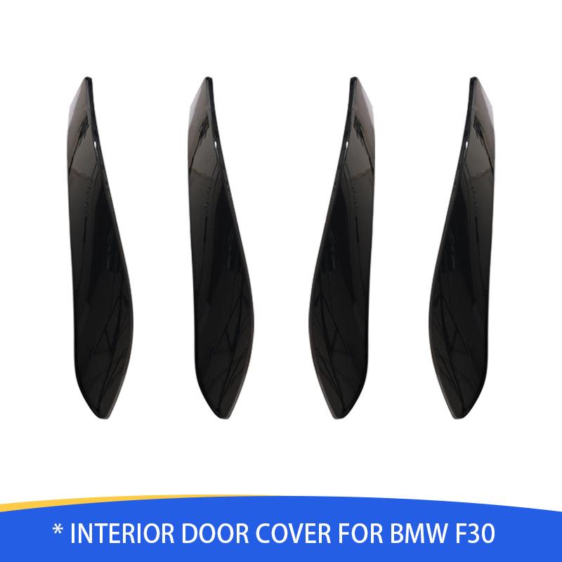 Car Inner Handle Interior Door Panel Pull Trim Cover Beige Black left Right For BMW 3 series F30 F31 316d 318d 320i 325d 328 330-autoydsstore