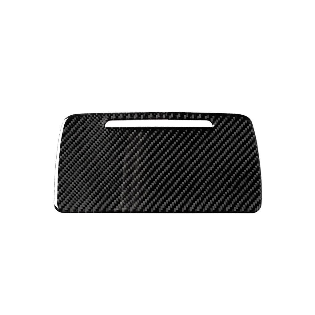 YDSSTORE Compatible Carbon Fiber Center Console Storage Box Trim for BMW 5 Series F10 F11 F18 (520i. 528i. 530i. 535d. 535i. 550i) 2011-2017-autoydsstore
