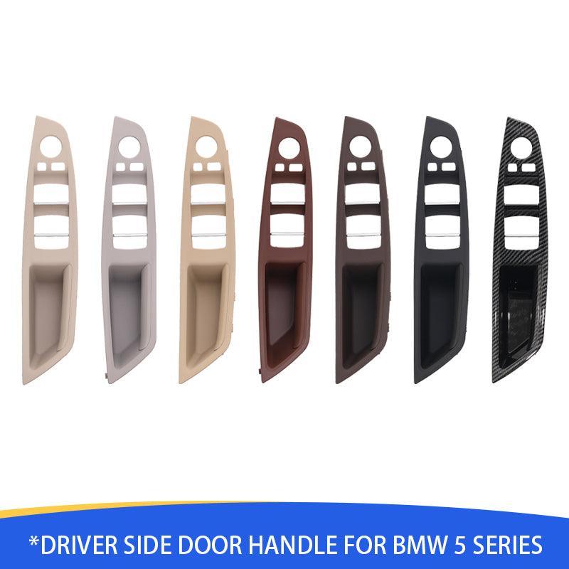 YDSSTORE  Driver Side Door Handle for BMW 5 Series.Window Switch Armrest Panel Left Front Door Armrest Pull Handle for BMW F10/F11 520 523 525 528 530 535 (2010-2016)(Black)-autoydsstore