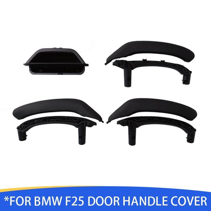 Door Pull Handle Passenger Door Inner Handle+Outer Cover Trim Replacement Kit Assembly for BMW X3/X4 F25 F26 2010 2011 2012 2013 2014 2015 2016-autoydsstore